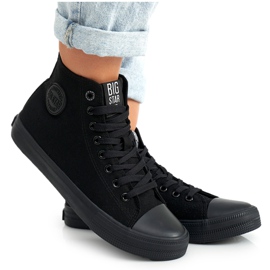 Baskets Montantes Big Star FF274A170 Noir le noir Baskets Montantes Big Star FF274A170 Noir le noir