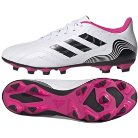 Chaussures de football Adidas Copa Sense.4 FxG M FW6536 multicolore blanc