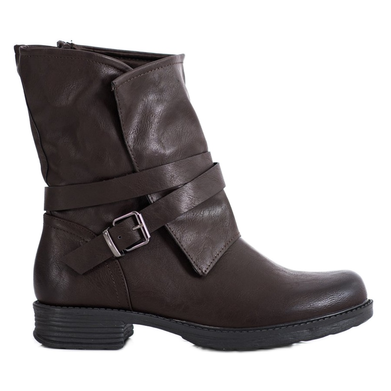 Seastar Ouvriers en cuir écologique marron foncé brun Seastar Ouvriers en cuir écologique marron foncé brun