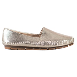 Goodin Mocassins dorés d'or Goodin Mocassins dorés d'or