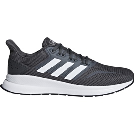 Chaussures pour hommes Adidas Runfalcon F36200 grises blanc
