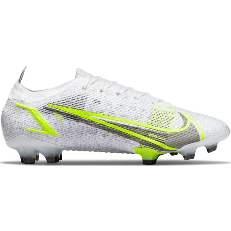 Nike Mercurial Vapor 14 Elite Fg CQ7635 107 chaussures de football blanche