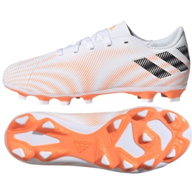 Chaussures de football Adidas Nemeziz.4 FxG Jr FW7363 multicolore blanc