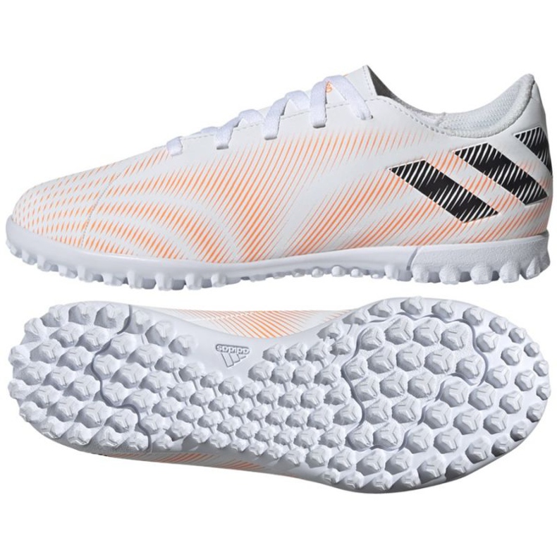 Chaussures de football Adidas Nemeziz.4 Tf Jr FW7359 multicolore blanche