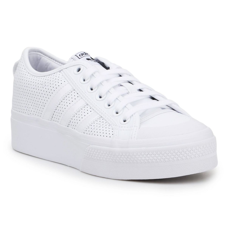Chaussures Adidas Nizza Platform W FX9180 blanche Chaussures Adidas Nizza Platform W FX9180 blanche