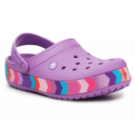 Crocs Chevron Clog K 207007-5PR violet