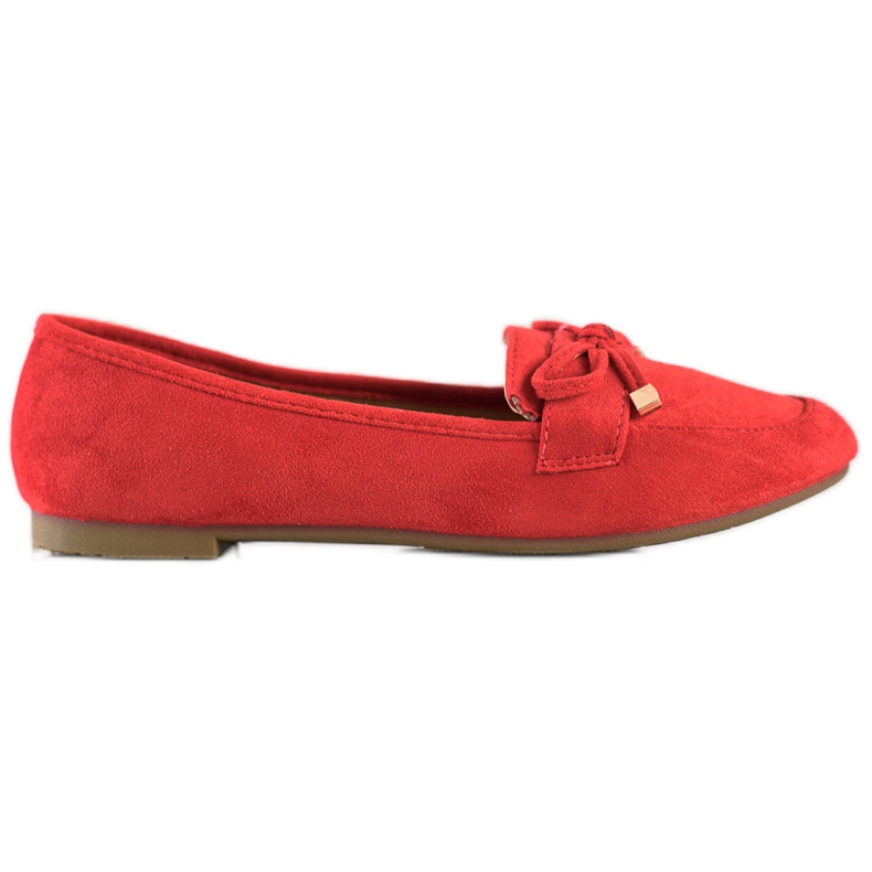 Anesia Paris Mocassins Avec Un Noeud rouge Anesia Paris Mocassins Avec Un Noeud rouge