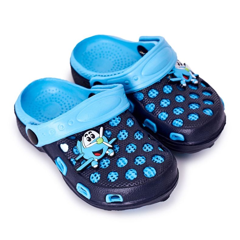 Chaussons Mousse Enfant Crocs Bleu Marine Jupiter Chaussons Mousse Enfant Crocs Bleu Marine Jupiter
