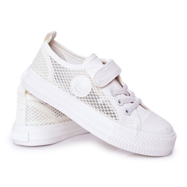 Baskets Enfant Avec Mesh Big Star HH374014 Blanc blanche