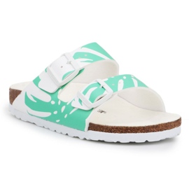 Birkenstock Arizona Bs W 1019334 blanc vert