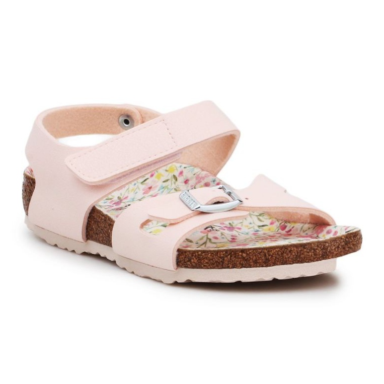 Birkenstock Colorado Kids Bs Grainé 1018830 rose jaune Birkenstock Colorado Kids Bs Grainé 1018830 rose jaune
