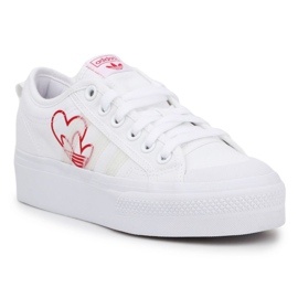 Chaussures Adidas Nizza Platform W FX9179 blanc