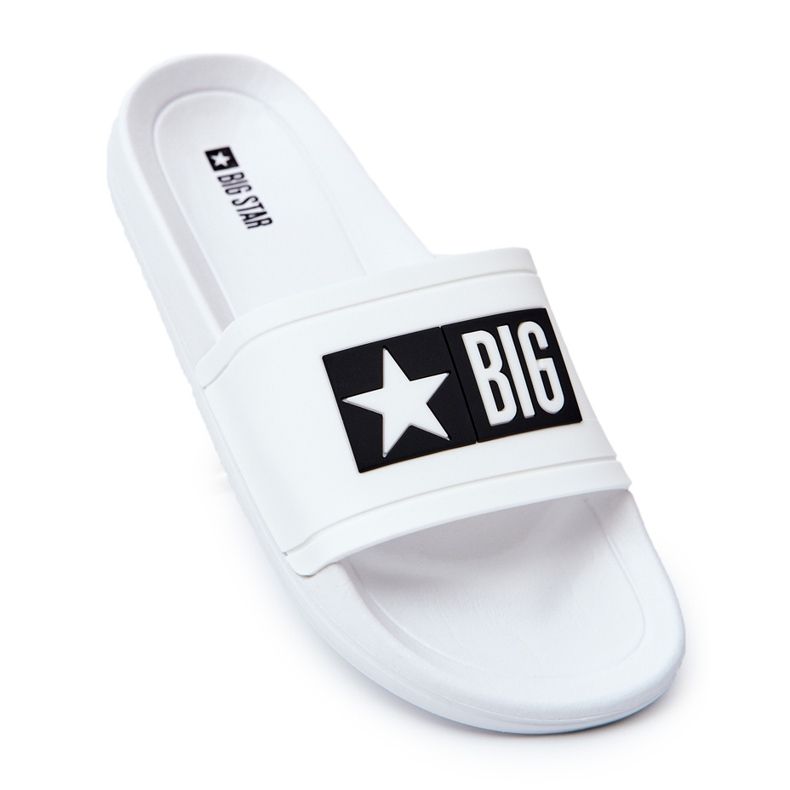 Chaussons Homme Big Star DD174700 Blanc blanche Chaussons Homme Big Star DD174700 Blanc blanche