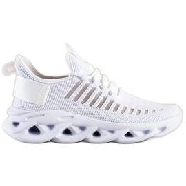 SHELOVET Baskets mode blanches