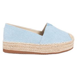 SHELOVET Espadrilles à la mode bleu