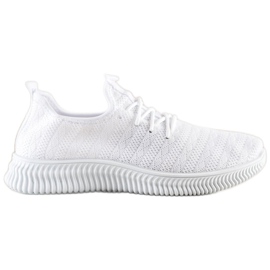 SHELOVET Chaussures de sport légères en textile blanc