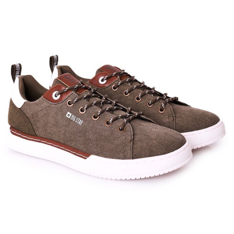 Baskets Homme Big Star HH174160 Kaki