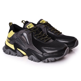 Chaussures de sport pour hommes Memory Foam Big Star HH174278 Noir