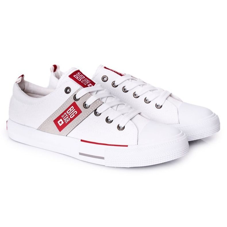 Baskets Homme Big Star HH174038 Blanc blanche Baskets Homme Big Star HH174038 Blanc blanche
