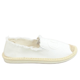 Espadrilles blanches pour femmes NB273P Blanc Espadrilles blanches pour femmes NB273P Blanc