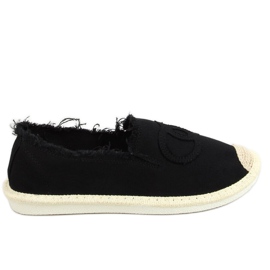 Espadrilles femme noires NB273P Noir