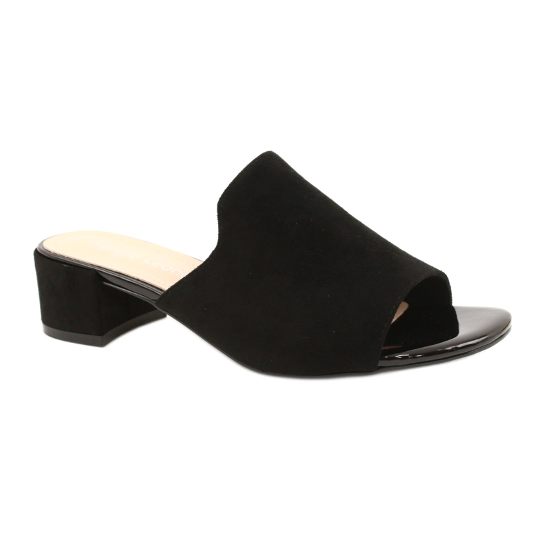 Sandales Sur Talon Sergio Leone KL313 Noir le noir Sandales Sur Talon Sergio Leone KL313 Noir le noir