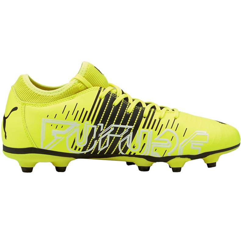 Chaussures de foot Puma Future Z 4.1 Fg Ag 106252 01 jaune jaune