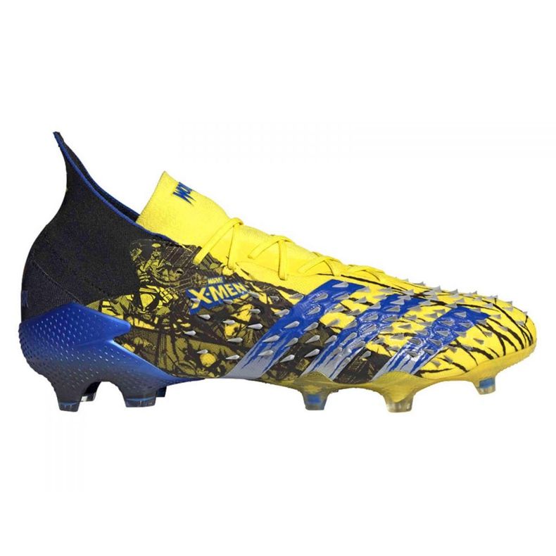 Chaussures de foot Adidas Predator Freak.1 Fg M FY1119 multicolore jaune