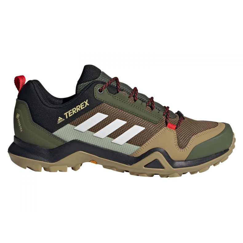 Chaussures Adidas Terrex AX3 Gtx M FX4567 le noir multicolore vert