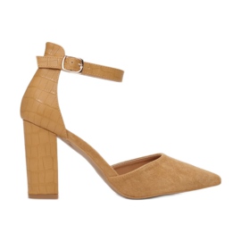 Vices Etaux EE-17-49-jaune beige multicolore