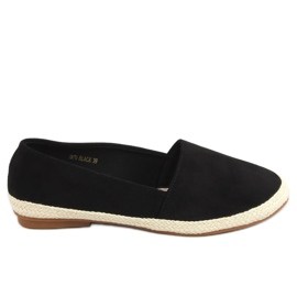 Noir 7870 Baskets espadrilles noires