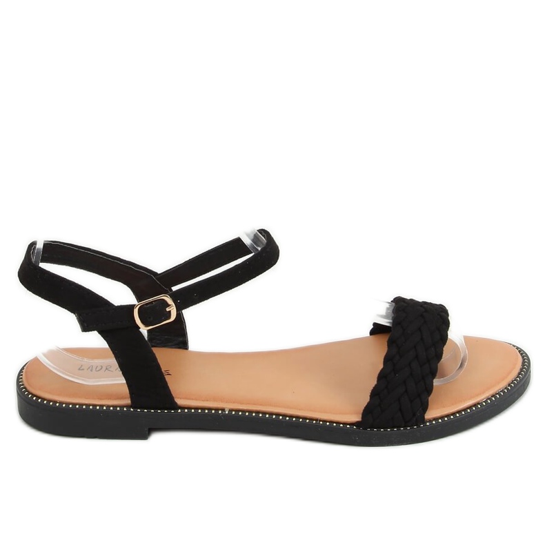 Sandales pour femmes noires WL061 Noir le noir