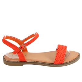 Sandales femme orange WL061 Orange Sandales femme orange WL061 Orange