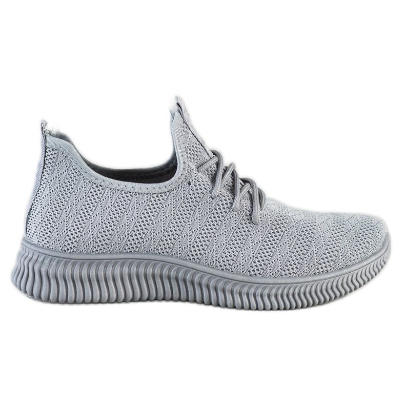 SHELOVET Chaussures de sport légères en textile gris