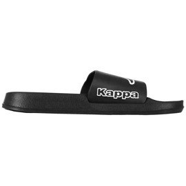 Chaussons Kappa Krus noir et blanc 242794 1110 le noir Chaussons Kappa Krus noir et blanc 242794 1110 le noir