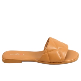 Camel 5860 Chaussons matelassés Camel brun