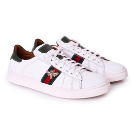 Bednarek Polish Shoes Chaussures Cuir Homme Baskets Bednarek Blanc