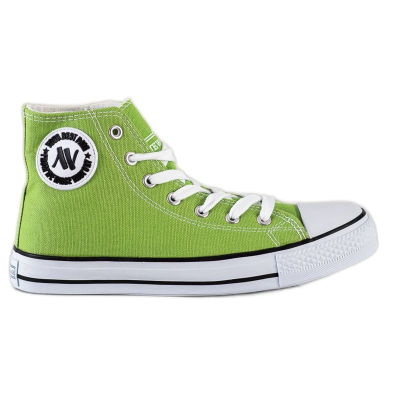 Baskets montantes New Age vert