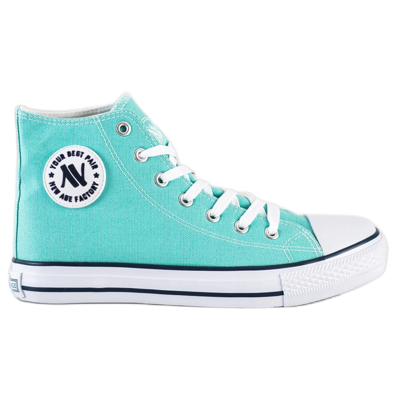 Baskets montantes New Age bleu