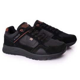 NEWS Chaussures de sport homme Baskets Noir Fabian