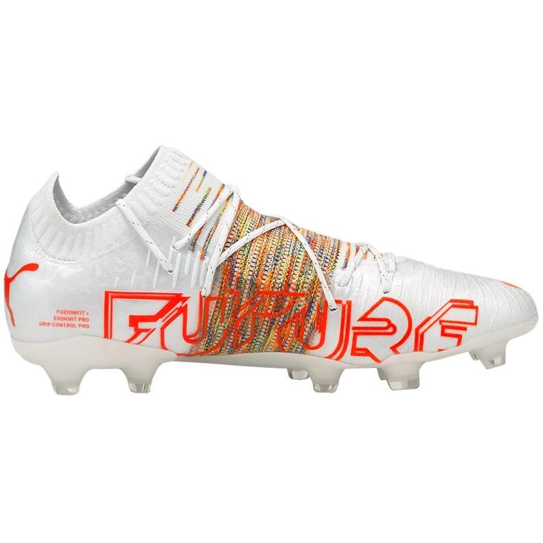 Chaussures de football Puma Future Z 1.1 Fg Ag 106028 03 blanche