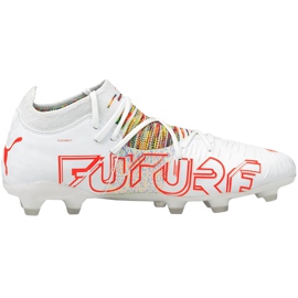 Chaussures de foot Puma Future Z 3.1 Fg Ag 106245 03 blanc blanc