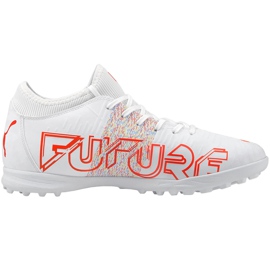 Chaussures de foot Puma Future Z 4.1 Tt 106392 03 blanche Chaussures de foot Puma Future Z 4.1 Tt 106392 03 blanche