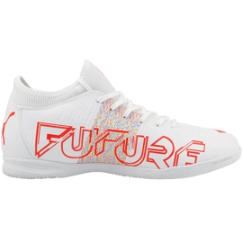 Chaussures de foot Puma Future Z 4.1 It 106393 03 blanche Chaussures de foot Puma Future Z 4.1 It 106393 03 blanche