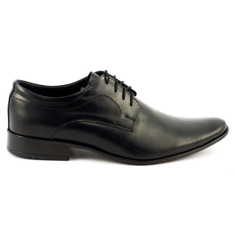 Lukas 447 chaussures habillées noires pour hommes le noir