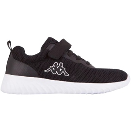 Kappa Ces K chaussures pour enfants noir et blanc 260798K 1110