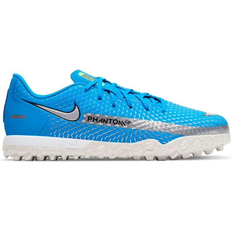 Chaussure de football Nike Phantom Gt Academy Tf Jr CK8484 400 bleu bleu