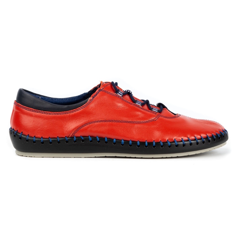 Olivier Chaussures décontractées pour hommes 312K grain rouge Olivier Chaussures décontractées pour hommes 312K grain rouge