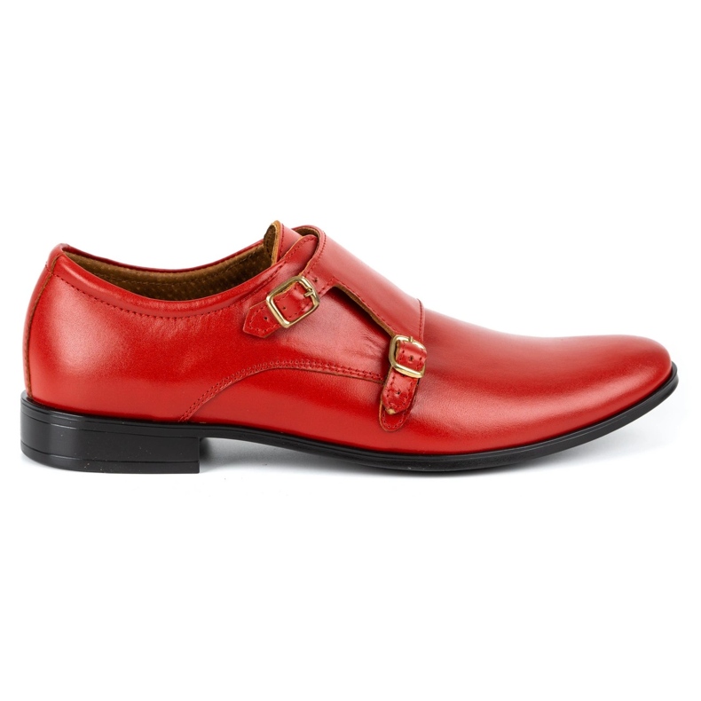 Olivier Chaussures habillées en cuir Monki 287LU rouge