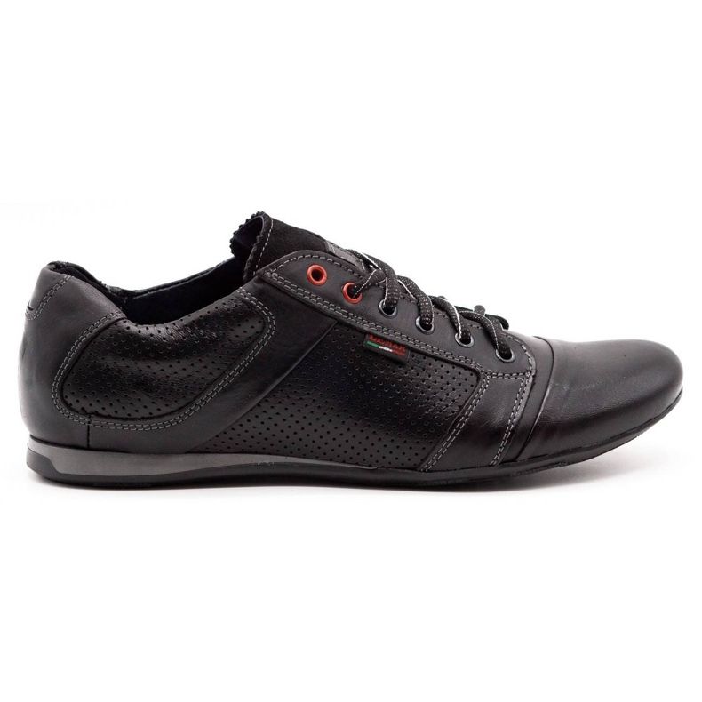 Lemar Chaussures en cuir noir pour hommes 882 le noir Lemar Chaussures en cuir noir pour hommes 882 le noir